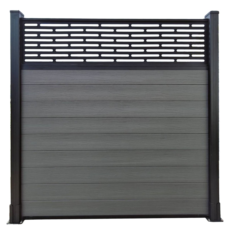 High Quality Outdoor Patio Garden Wood Plastic Fence Manufacturer