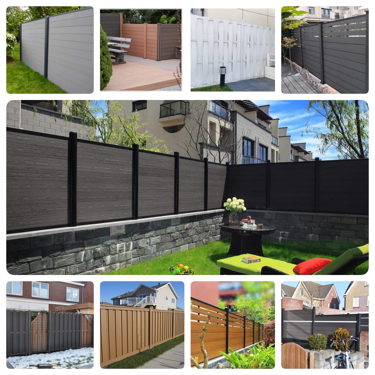 Can I paint on my wood-plastic fence?