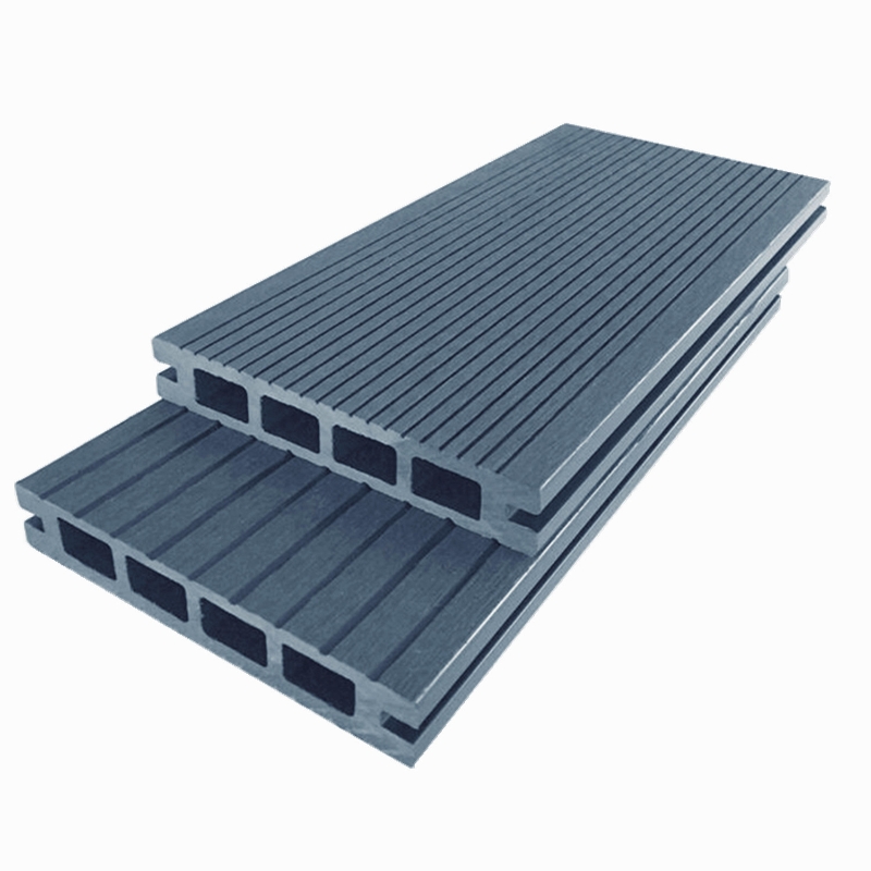 UV-resistant, waterproof composite hollow floor panels for outdoor use