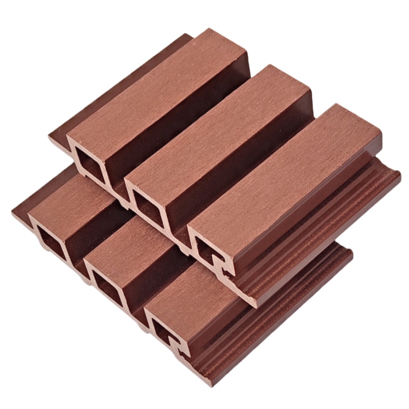 Scratch-resistant WPC wall panel cladding