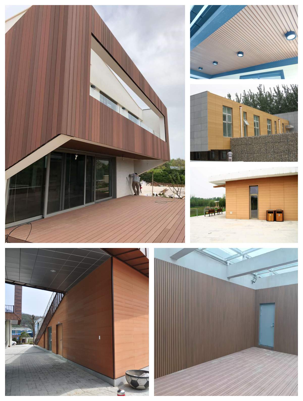Moisture-resistant wpc wall cladding