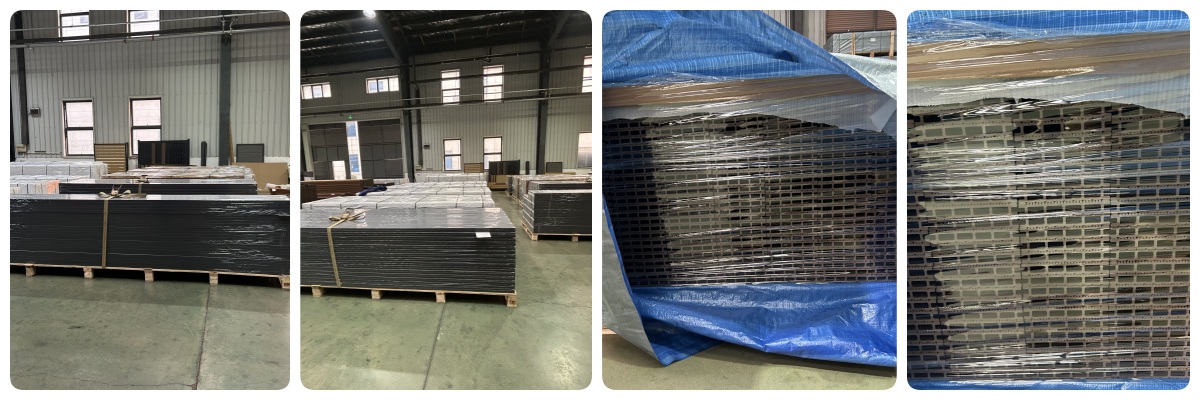 Different styles of co-extruded wpc decking