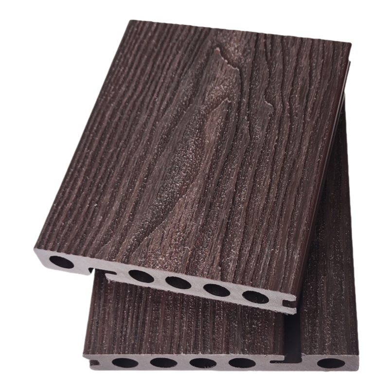 High quality outdoor co-extruded wpc decking flooring