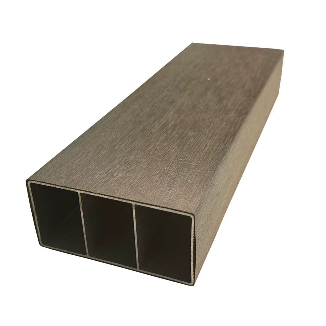 weather resistant aluminum core wpc post